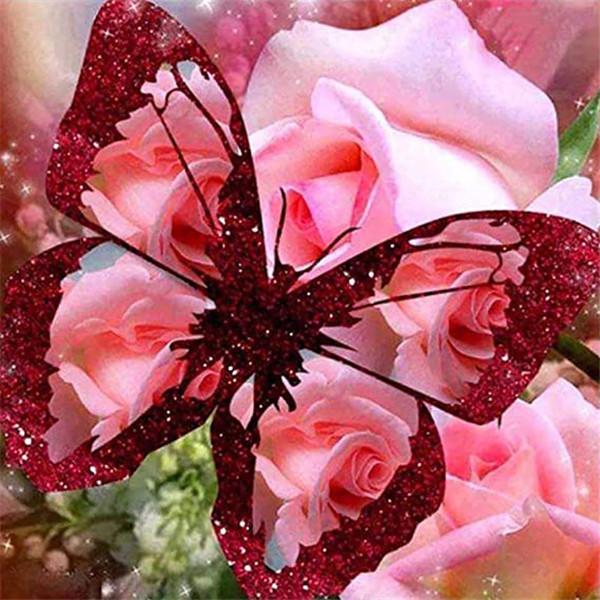 5D-Diamantgemälde mit vollem Bohrer, Landschaft, Stickerei, abstraktes Kreuzstich-Mosaik, handgefertigtes Geschenk, Wanddekoration