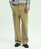 KND Washed & Splatter Paint Corduroy Fatigue Pants Sand Beige