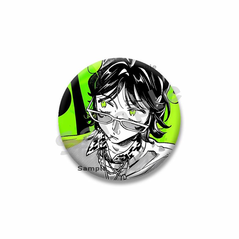 Anime The Guy She Was Interested In Wasn't A Guy At All Button Pin Cartoon Mitsuki Koga Brooch Badge Bag Hat Decor Accessories