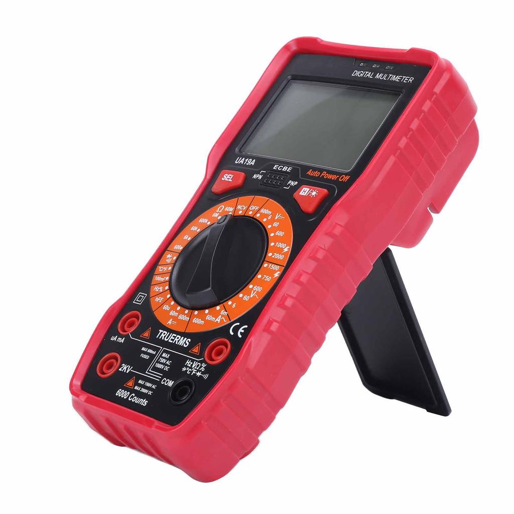 UA19A Digital Multimeter Handheld Current Voltage Resistance Capacitance Meter 20V 1000V