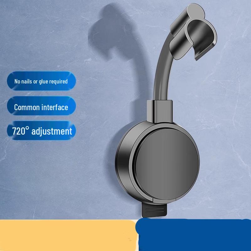 OLOEY Adjustable Shower Head Holder (Gunmetal Gray)
