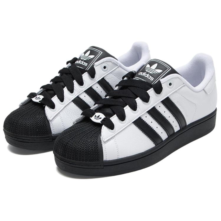 Zapatillas adidas Superstar 2 blancas con suela negra para hombre, color  blanco nube y negro (JI0124) Compra barata en Joom