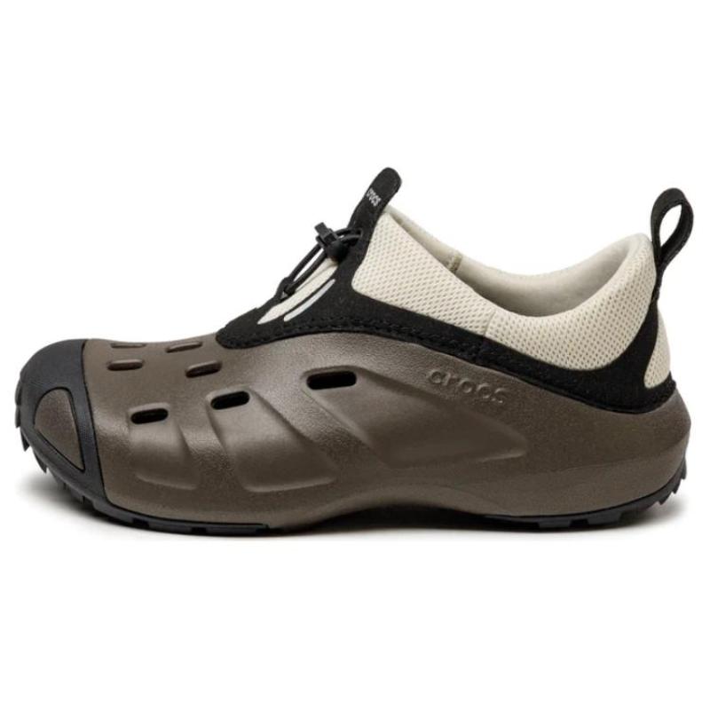 Crocs Quick Trail EVA Non-Slip Abrasion Resistant Comfortable Breathable Quick Dry Beach Sandals Unisex Green
