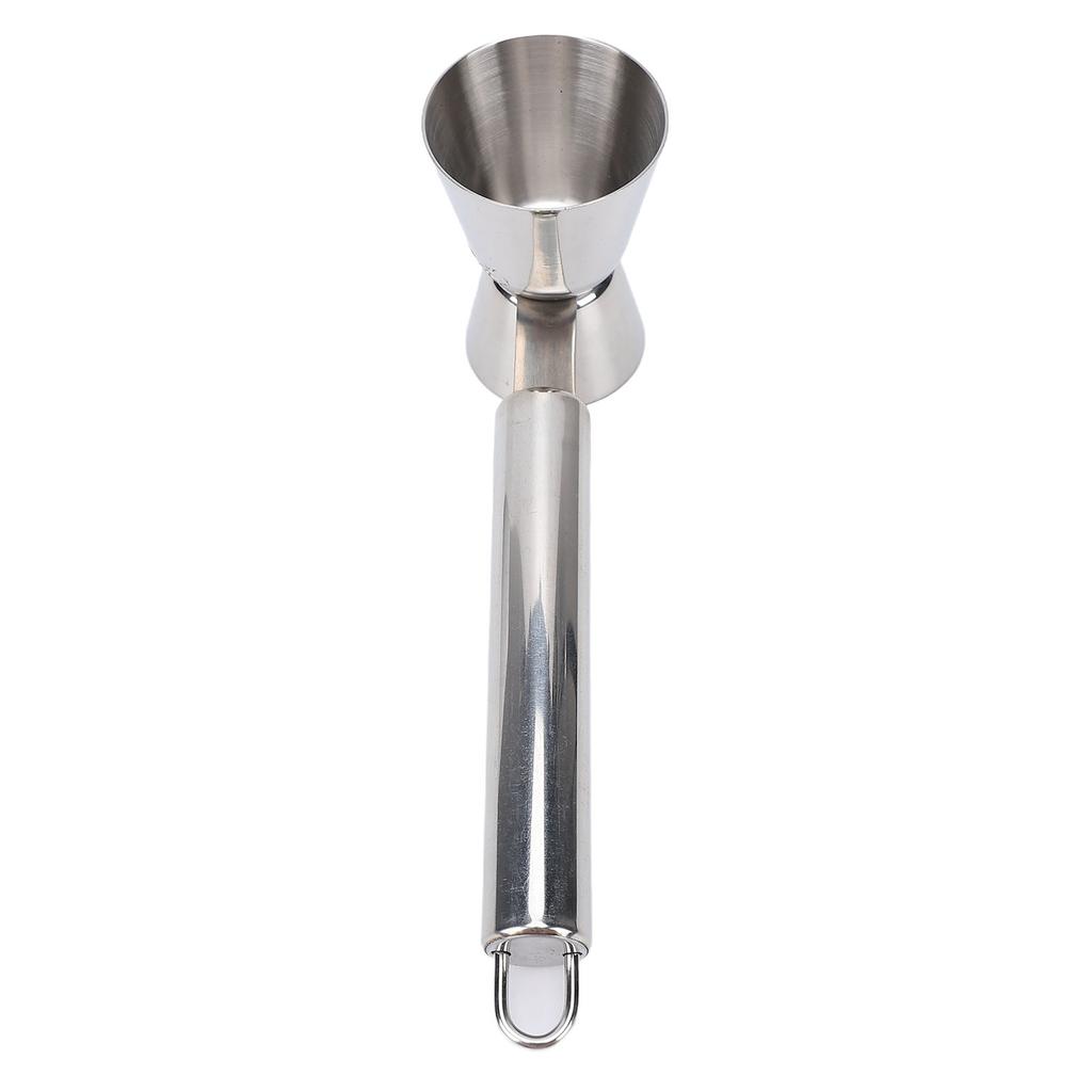 Cocktail Jigger 38ml 20ml Double Head Stainless Steel Reusable Bar Measuring Jigger with Handle