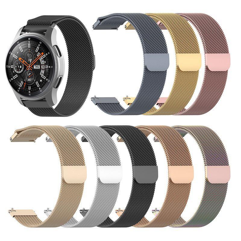 Compatible Magnetic Milanese Strap for Huawei Watch GT 5 and Honor Watch 5 Ultra - Flat End, 18/20/22MM 18mm