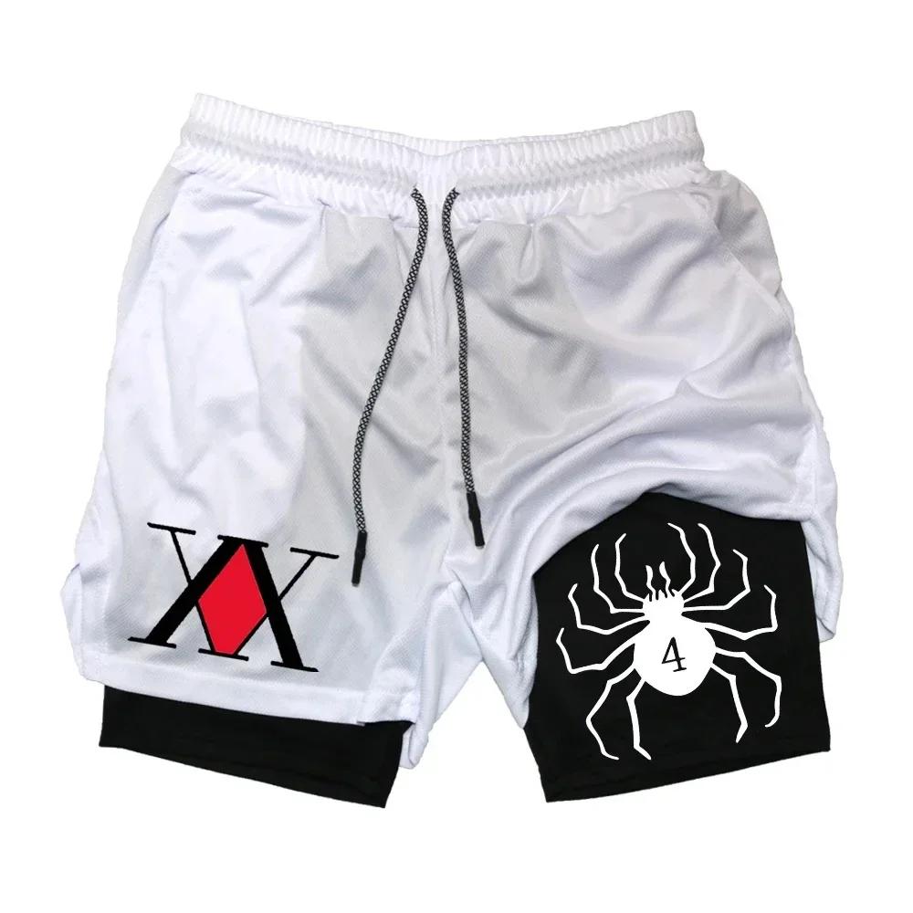 Muay Thai Spider Kick Boxing MMA Shorts Camouflage Men Women Unisex Double Layer Quick Dry Breathable Training Sport Gym Fitness Workout
