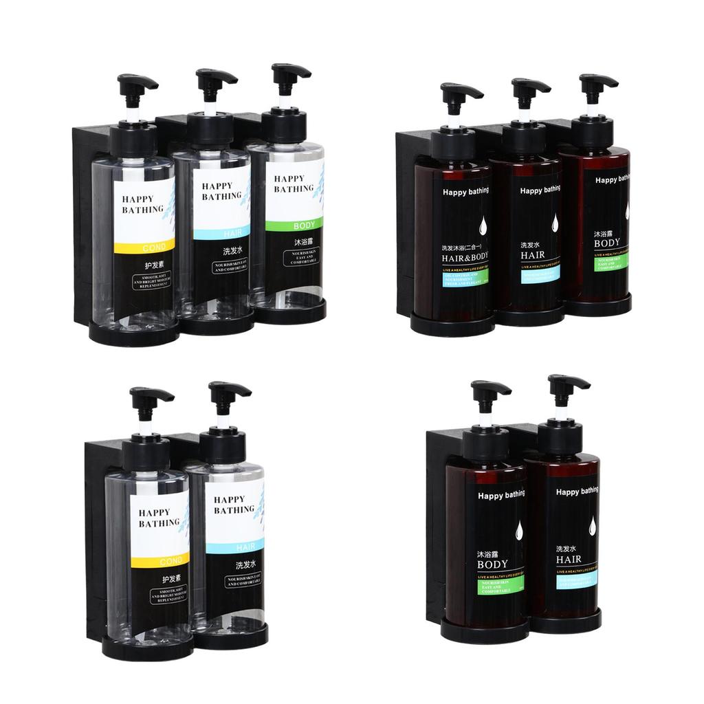 Soap Dispenser Multipurpose Portable Shampoo Dispenser Refillable Pump Bottle for Bathroom Washroom Farmhouse Hotel Fittings