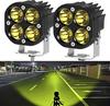 KAWELL 40W LED Pod Fog Lights, Work Lights, White, Cube Fog Lights, Driving Lights, Spotlights, Off-Road Work Lights, Auxiliary Lights, Compatible Wit