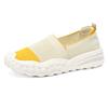 Summer New Men's Shoes Comfortable and Fashionable Mesh Breathable Fly-woven Board Shoes Lightweight and Versatile Fashion Sports Shoes
