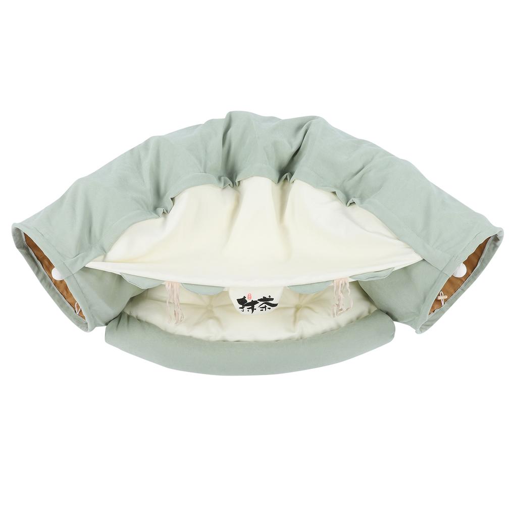 Multi?Functional Cat Tunnel Bed Foldable Detachable Cat Pet Tunnel with Cushion Toy