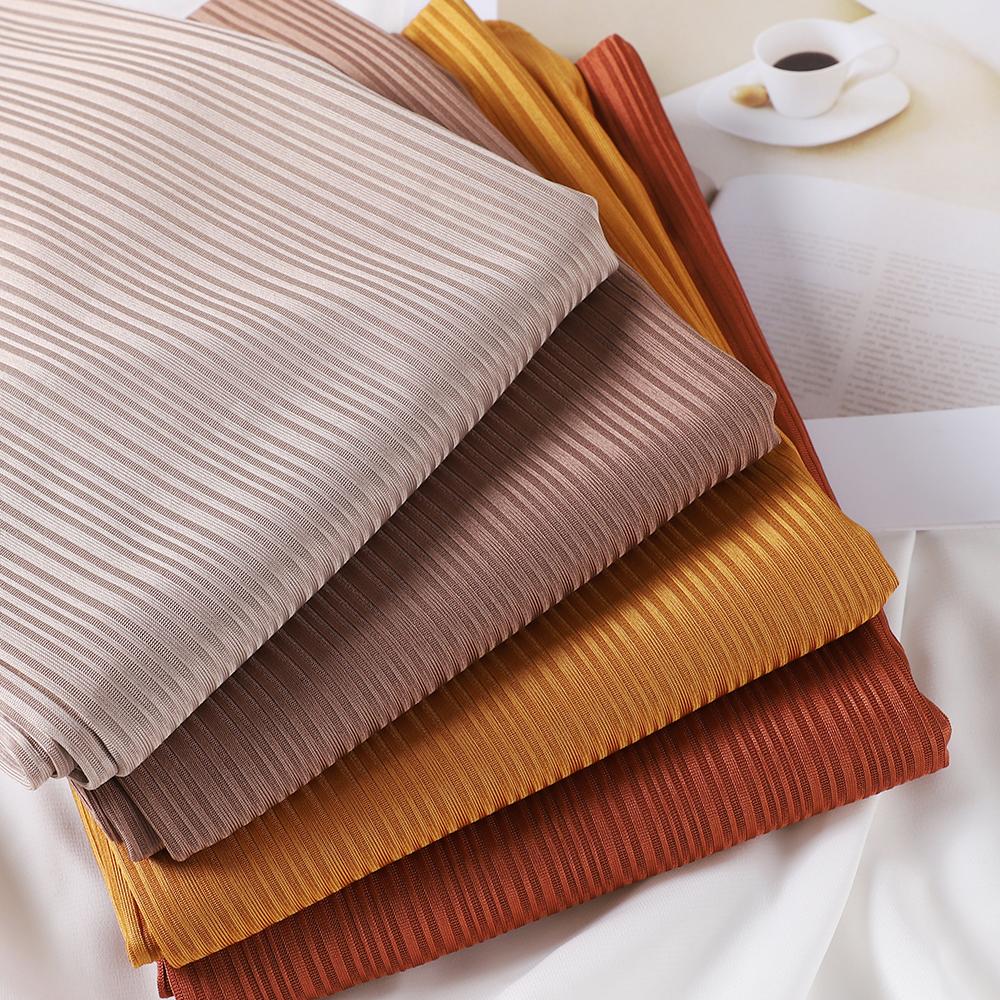 Ribbed Jersey Hijab Muslim Plain Scarf Crepe Hijab Scarf Soft Islamic Shawl Wraps Headband Voile Femme Musulman
