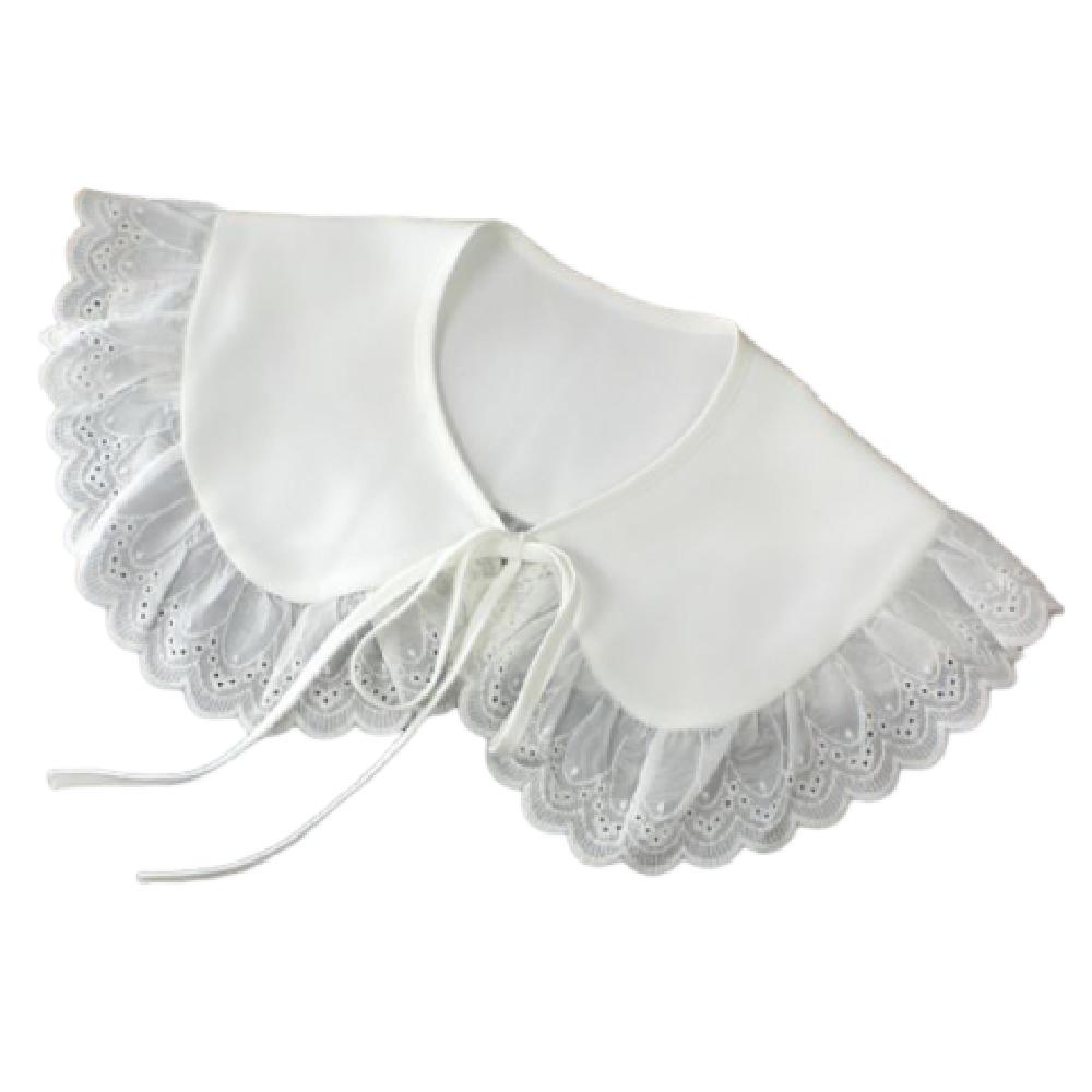 Adjustable Lace False Collar Sweet Ruffled Shawl Fashion Detachable Collar  Women Girls