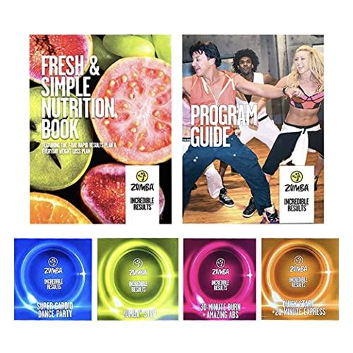 Zumba Amazing Results Weight Loss Dance Workout DVD and Guide Value Pack