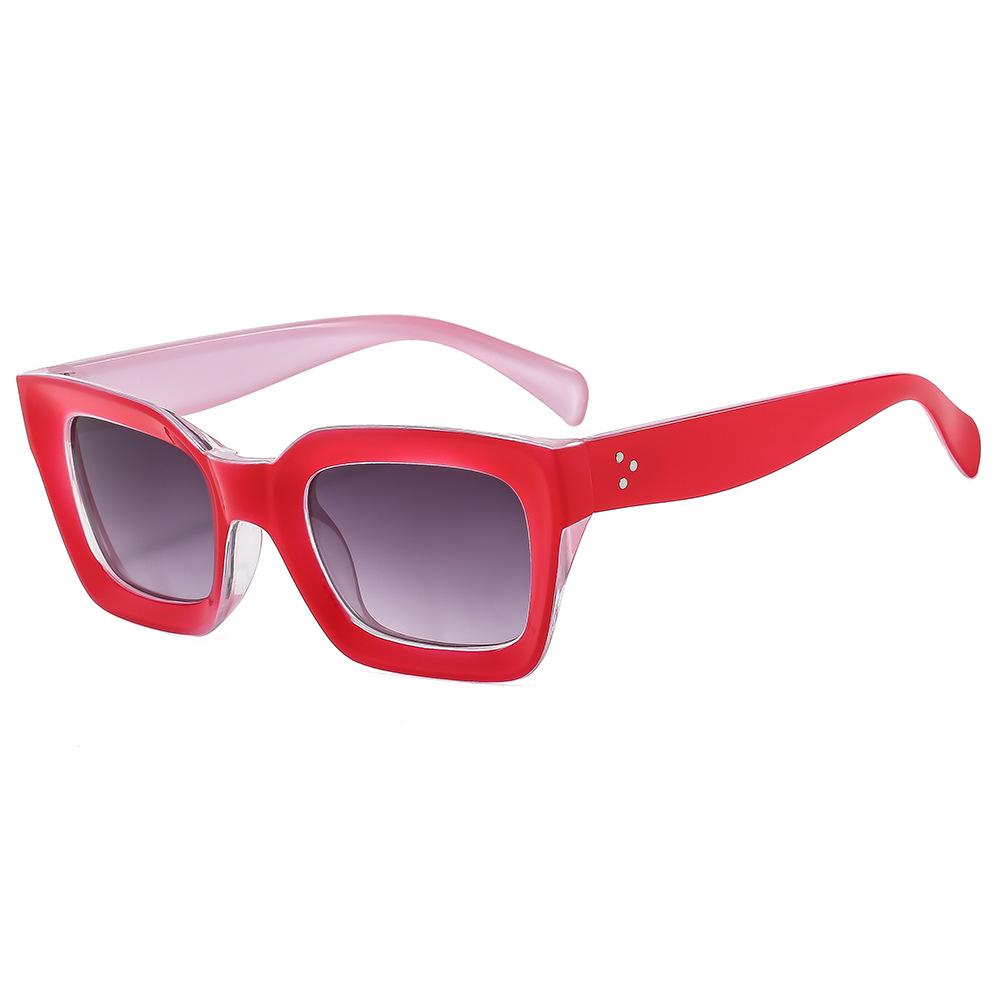 Leopard Square Fashion Sunglasses for Women Men Retro Fashion Anti Glare Sun Shades for Vacation Beach Party