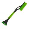 Long Brush Sweeper Scraper For Car Windows Green Snow Removal Winter 2-in-1