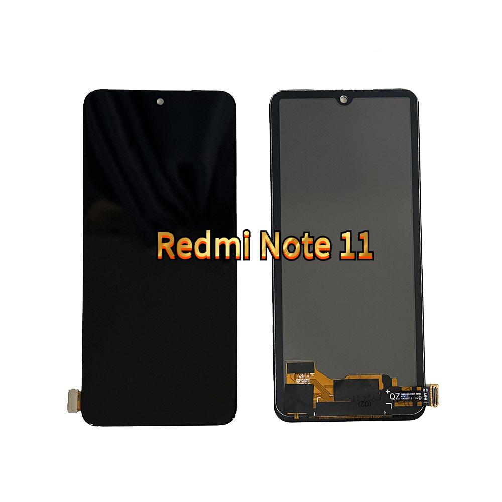 LCD-Bildschirm und Digitizer Vollständige Baugruppe für Redmi Note 11