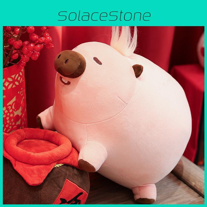 Plush Charming Pig Companion Toy Pillow Room Decor For Children And Gift Giving