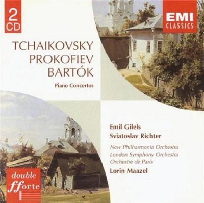 CD TCHAÏKOVSKI, PROKOFIEV; BARTOK - Concertos pour piano 1-3/Concerto pour piano 5 724356863729 EMI Classics 1999 Japon Classique Occasion