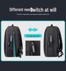 Trendy Waterproof Nylon Backpack: High-End Fashion for Men & Women, Large Capacity Schoolbag & Business Laptop Bag