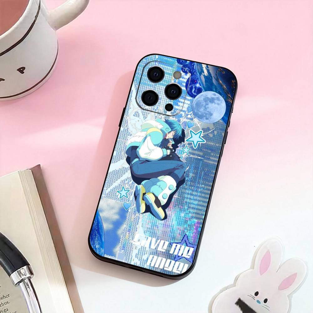 D-Dramatical Animer M-Murder Phone Case For iPhone 17,16,15,14,13,12,11 Plus,Pro,Max,XS Silicone Soft Cover
