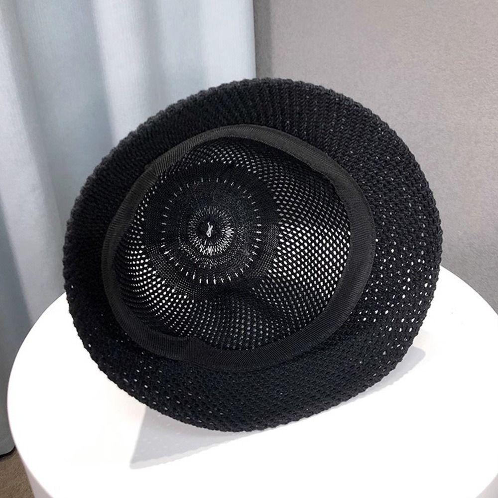 Breathable Fisherman's Hat Hollow Out Sun Hat New Fashion Bucket Hat  Spring Summer