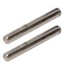 10Pcs RC Motor Shaft Stainless Steel Bright Smoothing Easy to Install Brushless Motor Shaft for RC Car Aircraft Boat