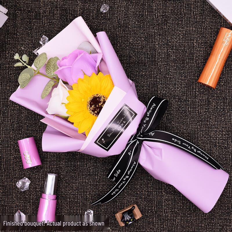 Ins Style Sunflower Soap Flower Bouquet