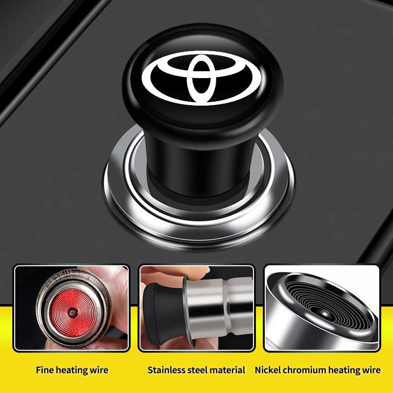 CKS1 Car Cigarette Lighter Cover 12V Lighter Plug Socket For Toyota Corolla Yaris Camry Prius RAV4 CHR Hilux Aygo Avensis Accessories