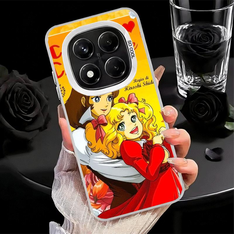 

Candy 90s Cartoon Shockproof Phone Case for Xiaomi Redmi Note 15 14 13 12 Pro Plus 11 11S 11T 5G Cover Anti Fall Fundas Redmi Note 13 5G