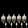 2/3/4/5 Pieces Rechargeable Decorative Tealights With USB Charge,Flameless LED Birthday Candles For Room Decoration