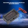 DC Digital Electric Equipment Voltage Meter Display Lithium Battery Voltmeter 12V 60V (Blue)