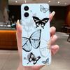 For Samsung A07 2025 Clear Phone Case Luxury Butterfly Flowers Casing For Samsung Galaxy A07 SamsungA07 A 07 Silicone Back Cover