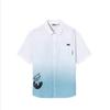 Unisex Trendy Color-block Polo Shirt