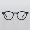 SBKA Icon-C01 Round Horn-Rimmed Glasses (Blue Light Blocking)