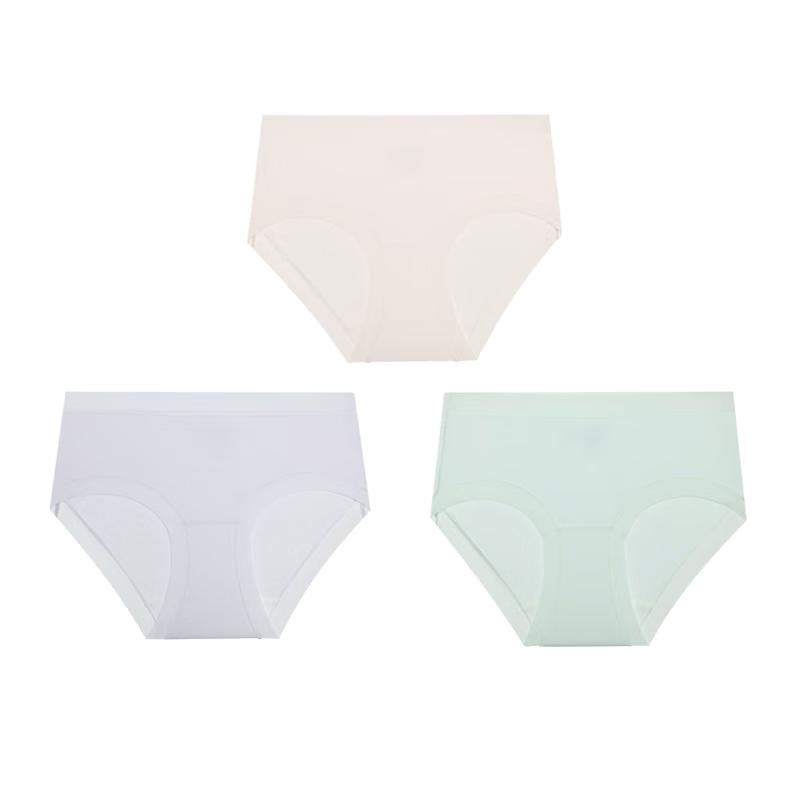 Imeili Women's Modal Seamless Antibacterial Boy Shorts 3-Pack