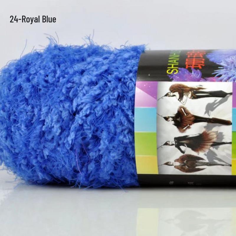 Phoenix Coral Mink Velvet Yarn - Long Hair Imitation Fur