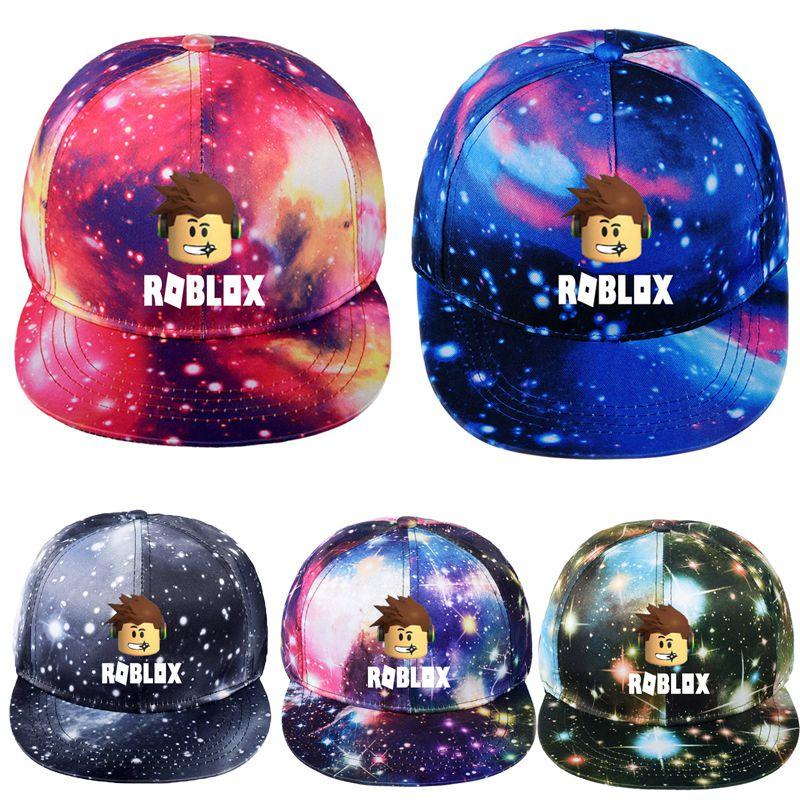 Game Roblox Starry Sky Baseball Cap Unisex Hip Hop Trucker Hat