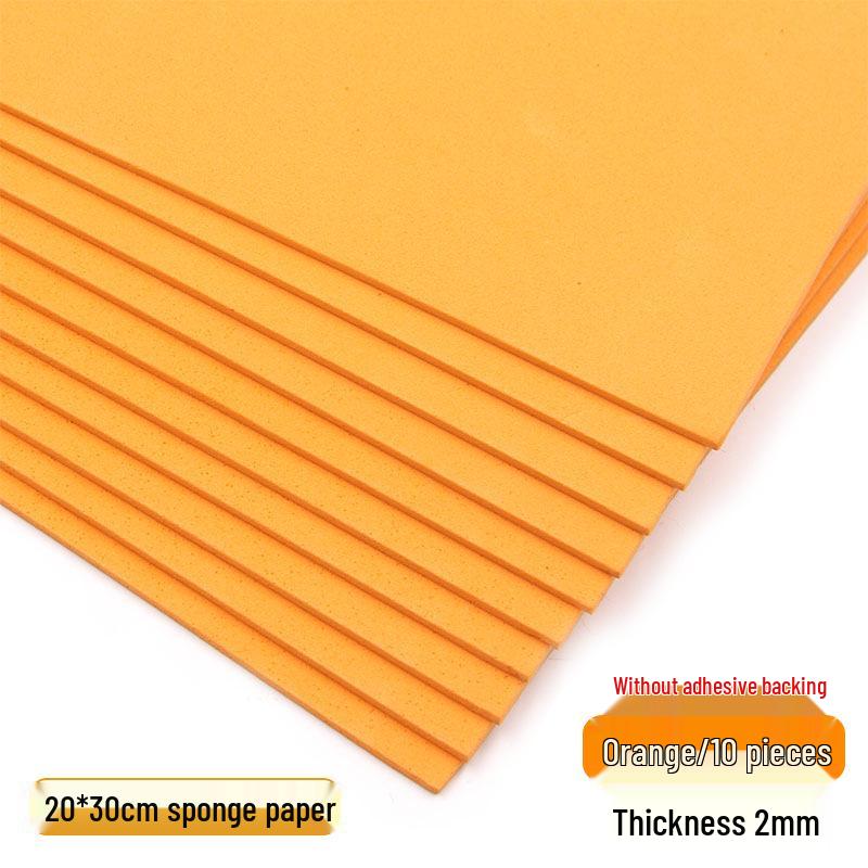 

Бумага А4 2мм Глиттерная пена - Толстые цветные листы для поделок и проектов детского сада