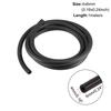 3/1M Black Smooth Nitrile Rubber Hose 3-19mm, Oil Resistant Petrol Diesels Fuel Line for Carburetor, Auto Motorcycle