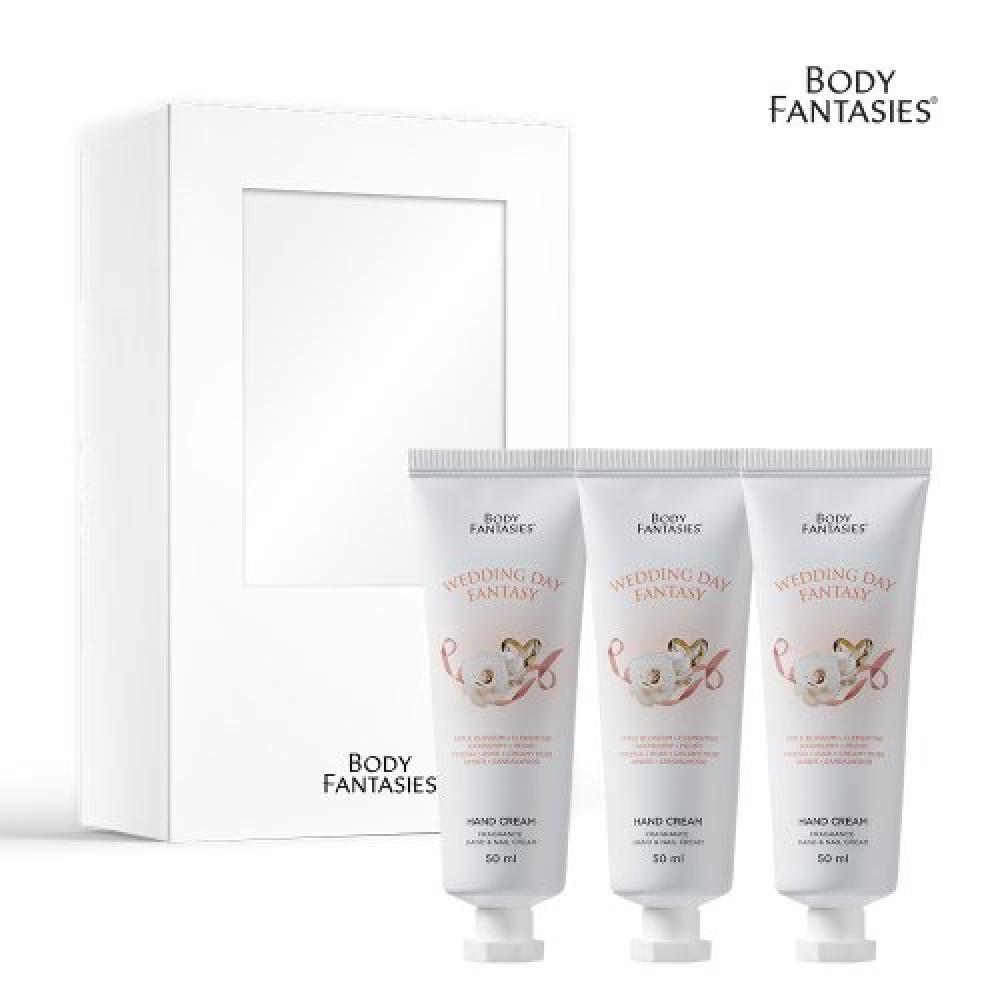 Body Fantasies [Gift Box Gift Box] Body Fantasy Hand Cream 50ml 3pack white musk