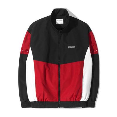 QT8 Blouson de Cyclisme Air Layer Color-Block Hommes Femmes - Léger Imperméable Coupe-Vent Sports d'Extérieur