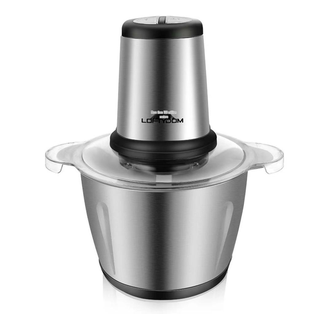 Stainless Steel Multifunctional Electric Meat Grinder & Food Processor