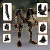 MyBuild Armed Forces Alpha Pathfinder 6020 - Reconnaissance Tactical Mech | Scout Drone & Dog-like Quadrupedal Support Bot | Articulated Robot Model |