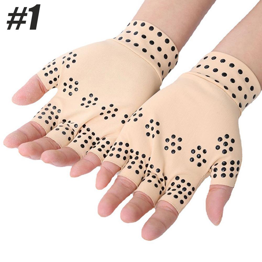 Arthritis Handschuhe Kompressionshandschuhe Magnetische Anti-Arthritis Therapeutische Therapie Fingerlose Handschuhe Handschmerzen Heilung Gelenke Linderung