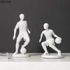 Creative Abstract Sports Figures Statue Desk Decoration Ornaments Modern Crafts Character Resin Sculpture Room Aesthetics Decor