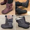 Rimocy Non -Slip Waterproof Women Snow Boots Plus Size Platform Winter Boots Woman  Fashion Thick Plush Cotton Padded Shoes