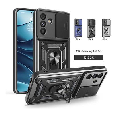 Dla Samsung Galaxy A73 A72 A71 A56 A55 A54 A53 A52 A51 Opancerowana Ochronna Powłoka z Pierścieniem Magnetycznym Etui na Telefon Ochrona Aparatu