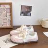 Con falda primavera nuevo estilo ballet entrenamiento moral zapatos mostrar pies pequeños casual base plana zapatos
