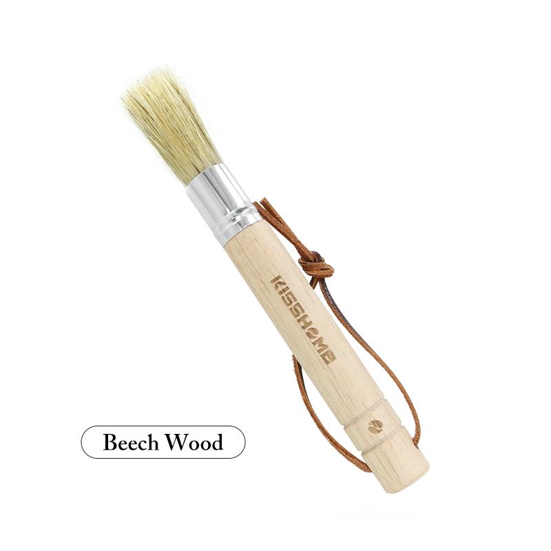

Coffee Grinder Cleaning Brush Natural Bristles Dusting Brush For Espresso Coffee Machine Accessories Home Kitchen Cleaning Tools