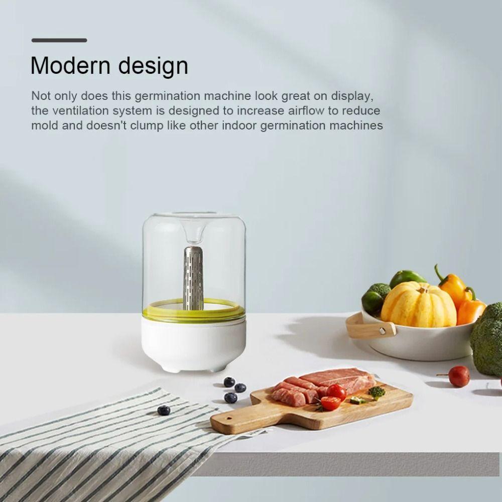 Mini Bean Sprout Growing Machine Full-Automatic Sprout Dish Growing Pot  Indoor Farming